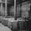 Dundee, Princes Street, Lower Dens Mills, Interior
View of flax store showing detail of construction