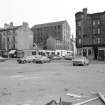 Glasgow, 11 Graham Square, Weaving Factory
View from S showing SSW front of 447-451 Gallowgate with weaving factory in background