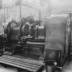 Motherwell, Lanarkshire Steelworks, Interior
View showing lathe (possible)