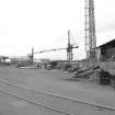 Motherwell, Lanarkshire Steelworks
View showing Derrick crane