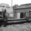 Motherwell, Lanarkshire Steelworks
View showing bending rolls