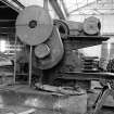 Motherwell, Lanarkshire Steelworks, Interior
View showing angle cutter