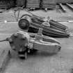 Motherwell, Dalzell Steel Works, Interior
View showing hydraulic riveting machines