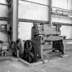 Gartcosh Steelworks, Interior
View showing guillotine