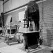 Gartcosh Steelworks, Interior
View of woodworking shop showing bandsaw