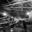 Glasgow, General Terminus Quay, Loading Shed; Interior
View of conveyors