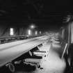 Glasgow, General Terminus Quay, Loading Shed; Interior
View of conveyor belts