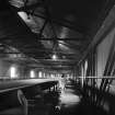 Glasgow, General Terminus Quay, Loading Shed; Interior
View of conveyors on top floor of loading shed