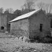 Lismore, Port Kilcheran, Limekilns
View from E showing ENE and SSE fronts of store with double kilns in background