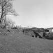 Lismore, Port Kilcheran, Limekilns
View from WNW showing embankment to double kilns with double kilns and part of cottage in background