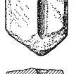 Digital image of drawing showing socket-stone at Cille Bhride, Whitehouse, Argyll and Bute.
See RCAHMS (1971) Argyll: an inventory of the ancient moonuments, Volume 1 -Kintyre, No.269, pps. 107-8, fig. 122