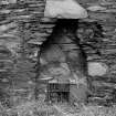 Belnahua Slate Quarry
View of narrowed fireplace in worker's cottage