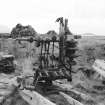 Belnahua Slate Quarry
View of remains of steam driven derrick crane