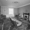 Inveraray, Old Rectory, interior.
View of lounge.