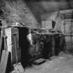 Islay, Redhouses, Woollen Mill; Interior
View of dye vats