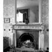 Ardmarnoch House, interior.
View of fireplace in Lounge.
