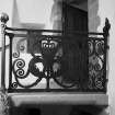 Dunderave Castle, Interior
Detail of balustrade at head of main stair on fourth floor of South wing