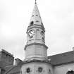 Campbeltown, Main Street, Town House.
Detail of steeple.