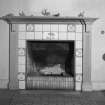 Glenure House
Interior - detail of tiled fireplace on ground floor