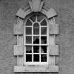 Ardmaddy Castle.
Detail of window on first floor of North East front.