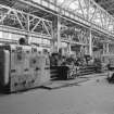 Dumbarton, Dennyston Forge, Interior
View of machine shop showing Noble and Lund lathe (motor 1917 Lancashire Dynamo)