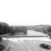 Blantyre Mills, Weir
View from N showing curved N front