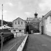 General view with maltings in background.