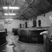 Keith, Glen Keith Distillery; Interior
View of washbacks
