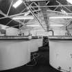 Glenburgie Distillery; Interior
View of washbacks