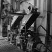 Chapelhall, Inver House Distillery; Interior
View of wet maize grinders