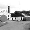 Auchintoshan Distillery
General view of distillery buildings, with external washbacks on right