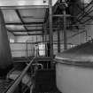 Blackford, Tullibardine Distillery; Interior
View of washbacks