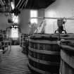 Falkirk, Rosebank Distillery; Interior
View of washbacks