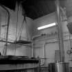 Falkirk, Rosebank Distillery; Interior
View of yeast hoist and washbacks