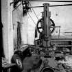 Huntingtowerfield, Bleach and Dye Works, Interior
View of mechanics shop showing slotter