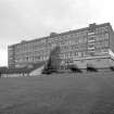 General view of main building from NE, Bellshill Maternity Hospital.