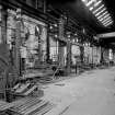 Paisley, MacDowall Street, Caledonia Engineering Works, Interior
View of boiler shop looking NW showing boom type submerged arc welding machine