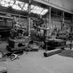 Paisley, MacDowall Street, Caledonia Engineering Works, Interior
View of area W of heavy machine shop showing Asquith radial drills