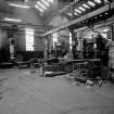 Paisley, MacDowall Street, Caledonia Engineering Works, Interior
View of area W of heavy machine shop showing Loudon planers