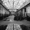 Paisley, MacDowall Street, Caledonia Engineering Works, Interior
View looking W showing textile machine department (located above machine shop)