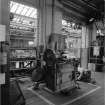 Paisley, MacDowall Street, Caledonia Engineering Works, Interior
View showing Brown and Sharp gear cutter