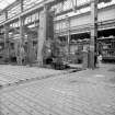 Coatbridge Engine Works, Engineering Shop; Interior
View of No. 401 Harvey horizontal boring machine, located in middle of central (No. 1) bay