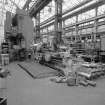 Coatbridge Engine Works, Engineering Shop; Interior
View from ENE along central (No. 1) bay of engineering shop; in foreground is Progress No. 136 centre lathe, in background left is the head stock of Union No. 400 Horizontal Boring Mill