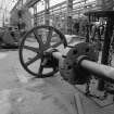 Coatbridge Engine Works, Engineering Shop; Interior
View on W (No. 3) bay showing tool holder on boring bar