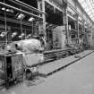 Coatbridge Engine Works, Engineering Shop; Interior
View of Lang No. 153 centre lathe (76cm over carriage, 9m work piece)