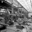 Coatbridge Engine Works, Engineering Shop; Interior
Looking S along E (No. 2) bay showing large brick press under repair