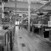 Paisley, Ferguslie Thread Mills, Mill No.1, 5th Flat; Interior
Looking NNE along rows of machines
