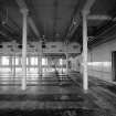 Paisley, Ferguslie Thread Mills, Mill No.1, 4th Flat; Interior
View from W end of 4th flat, looking SSW