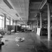 Paisley, Ferguslie Thread Mills, Mill No.1, 2nd Flat; Interior
View looking ESE along N side of flat