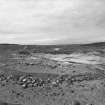 Achnahaird Sands; Buildings, enclosure, cairn and middens. Digital image of B/58691.